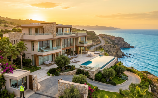 Stunning Sea View Villa in Achqar – 4 Bedrooms