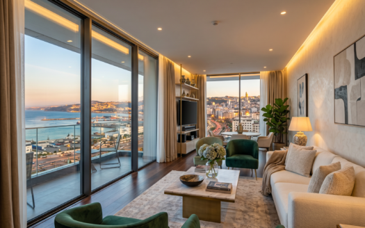 Appartement de Luxe au Hilton Tangier City Center – Étage 5, Unité D | 2 Chambres