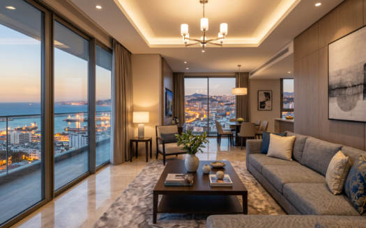 Appartement de Luxe au Hilton Tangier City Center – Étage 5, Unité D | 2 Chambres