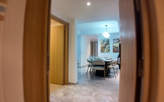 2 Master Bedrooms Apartment at Hilton Tangier City Center Hotel & Residences