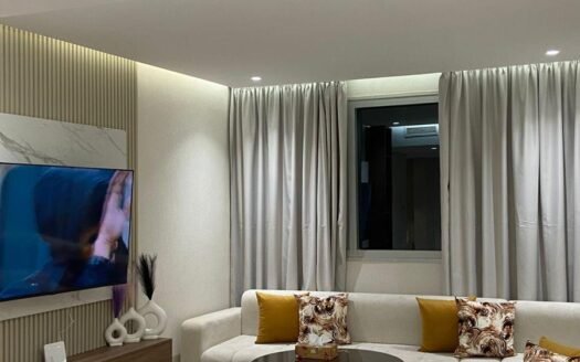 Elegant 1-Bedroom Apartment with Living Room, Fully Equipped Kitchen and Panoramic City View in Tangier