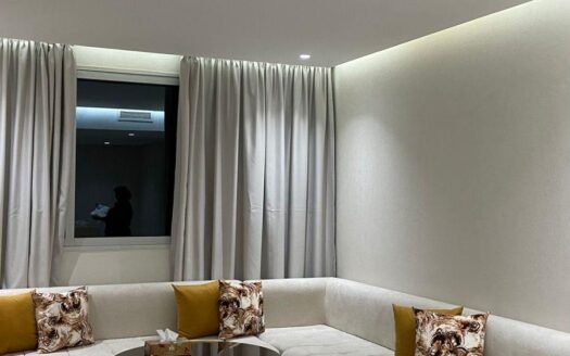 Elegant 1-Bedroom Apartment with Living Room, Fully Equipped Kitchen and Panoramic City View in Tangier